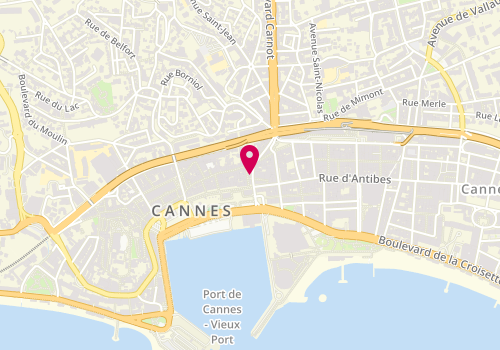 Plan de Promotinvest, 5 Rue Marechal Joffre, 06400 Cannes
