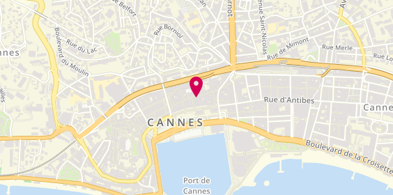 Plan de Chic Gites, 17 Rue Meynadier, 06400 Cannes