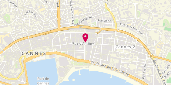 Plan de AMS Immobilier, 53 Rue Antibes, 06400 Cannes