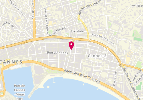 Plan de Roubert, 6 Rue Chabaud, 06400 Cannes