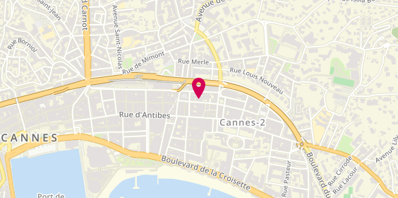 Plan de Agence R C I, 9 Rue Marceau, 06400 Cannes