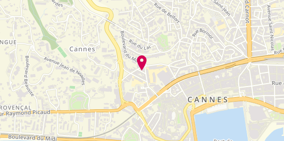 Plan de Agence immobilière Côté Cannes - Cannes, 7 place Stanislas, 06400 Cannes