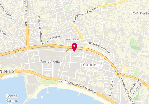 Plan de Interservices Jmd, 46 Rue Jean Jaurès, 06400 Cannes
