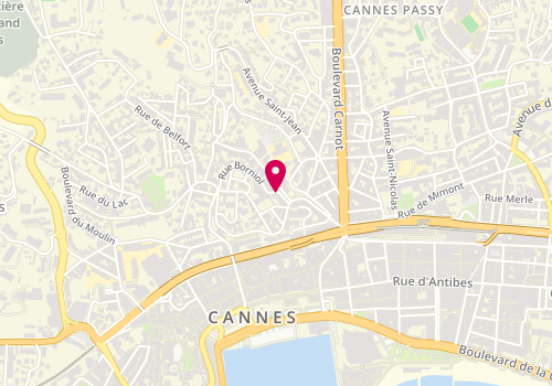 Plan de Velkia Immobilier, 7 Rue Borniol, 06400 Cannes