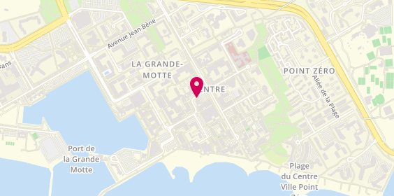 Plan de Agence de la Mer, 25 Rue Frédéric Mistral, 34280 La Grande-Motte