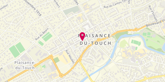 Plan de Human Immobilier, 24 avenue des Pyrénées, 31830 Plaisance-du-Touch