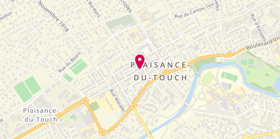 Plan de Stéphane Plaza Immobilier, 69 Bis avenue des Pyrénées, 31830 Plaisance-du-Touch