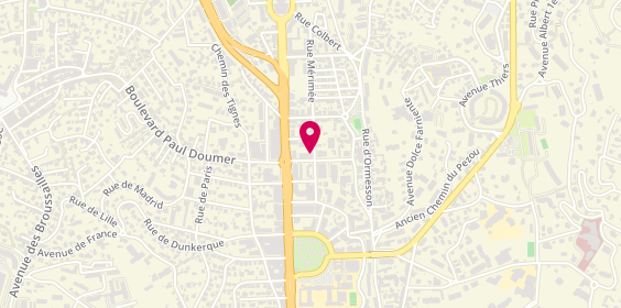 Plan de Novae Immobilier, 32 Rue Mérimée, 06110 Le Cannet
