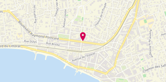 Plan de Agence Prestige International, 80 Boulevard Raymond Poincaré, 06160 Antibes