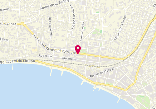 Plan de Orpi Agences No1, 55 Boulevard Raymond Poincaré, 06160 Antibes