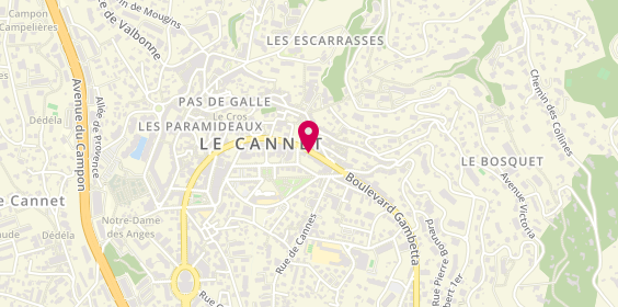 Plan de Ag Immo Cannet Mairie, 13 Boulevard Sadi Carnot, 06110 Le Cannet
