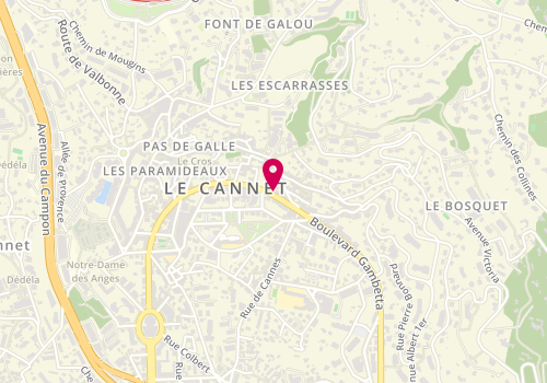 Plan de The Real Estate-Ze Real Estate, 6 Boulevard Sadi Carnot, 06110 Le Cannet