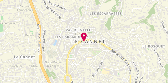 Plan de Baxton Immobilier Cannes Alsace, 33 Boulevard Sadi Carnot, 06110 Le Cannet