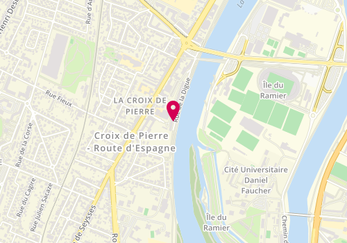 Plan de Societe Civile Immobiliere des Bords De, 27 Digue, 31300 Toulouse