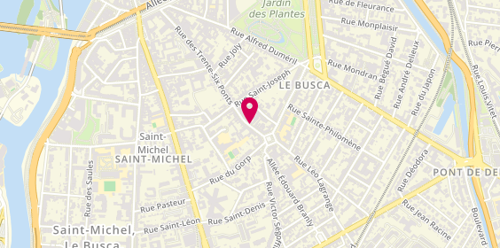 Plan de Adimmo, 89 Rue des Trente 6 Ponts, 31400 Toulouse