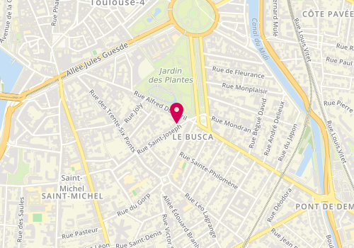 Plan de L'Orée Verte Immobilier, 53 Rue Saint-Joseph, 31400 Toulouse