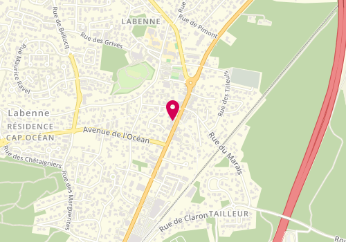 Plan de Guy Hoquet, 71 avenue Charles de Gaulle, 40530 Labenne