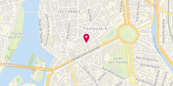 Plan de Euclide Immobilier, 11 Rue Antoine Darquier, 31000 Toulouse