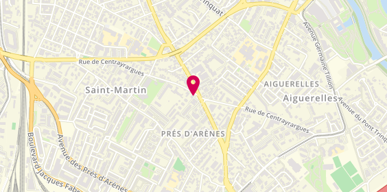 Plan de Agence Aigle, 628 Rue de Centrayrargues, 34070 Montpellier