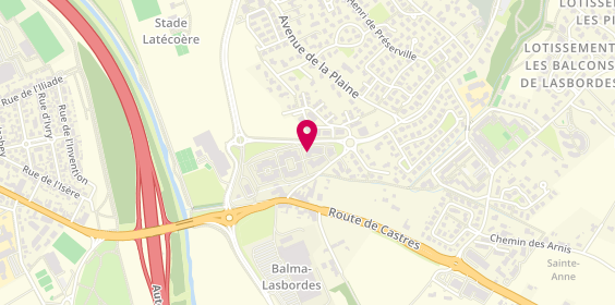 Plan de Agence Be Immobilier, 18 avenue Charles de Gaulle, 31130 Balma