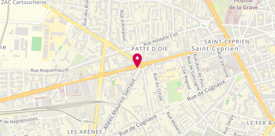 Plan de Adl Immobilier, 7 Bis Place de la Patte d'Oie, 31300 Toulouse