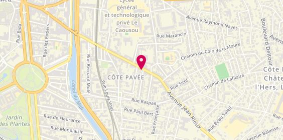 Plan de Climex Gestion, 58 avenue Jean Rieux, 31500 Toulouse