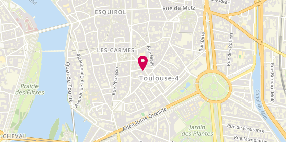 Plan de Ozenne Immobilier, 8 Rue Théodore Ozenne, 31000 Toulouse