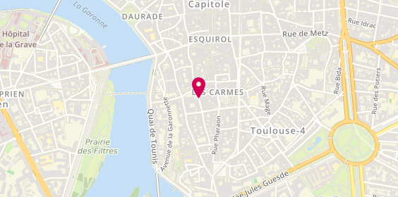 Plan de XR Immobilier, 52 Rue Saint-Rémésy, 31000 Toulouse