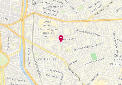 Plan de Henri Lenfant, 35 Rue Henri Lanfant, 31500 Toulouse