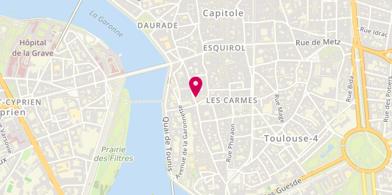 Plan de Groupe Dalbade Immobilier, 6 Rue des Couteliers, 31000 Toulouse