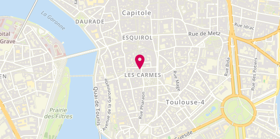 Plan de Agence immobilière Toulouse - Espaces Atypiques, 11 Rue des Filatiers, 31000 Toulouse
