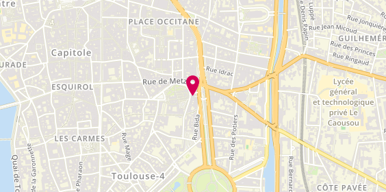 Plan de Agence Immobilière Toulouse - Cabinet MTC Immobilier et Patrimoine, 26 Rue Sainte-Anne, 31000 Toulouse