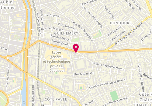 Plan de L'Adresse, 70 avenue Camille Pujol, 31500 Toulouse