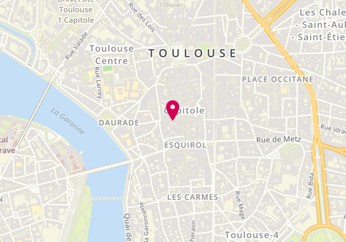 Plan de So-Immobilier, 12 Rue Temponières, 31000 Toulouse