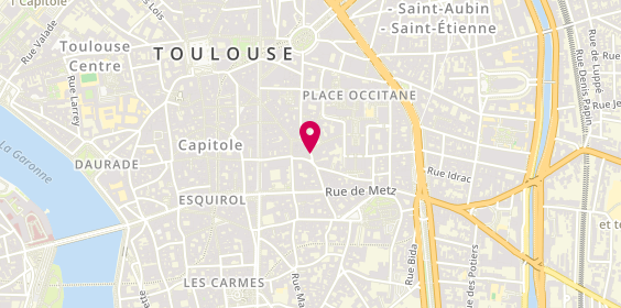 Plan de Hedone Immobilier, 45 Rue Boulbonne, 31000 Toulouse