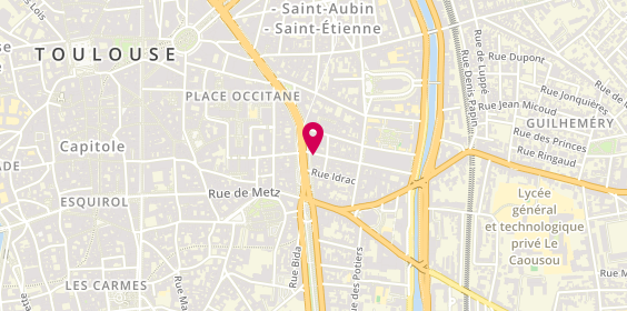 Plan de Agence immobilière Nexity, 10 Boulevard Lazare Carnot, 31000 Toulouse