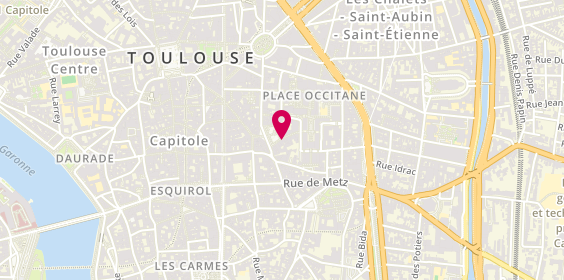 Plan de Capitol Prestige, 2 Rue Alexandre Fourtanier, 31000 Toulouse