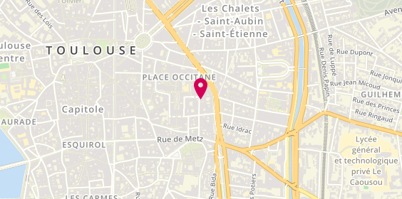 Plan de Avant-Garde Immobilier, 30 Rue du Rem Saint-Etienne, 31000 Toulouse