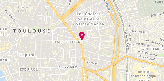 Plan de Cabinet Bedin Immobilier, 30 Boulevard Lazare Carnot, 31000 Toulouse