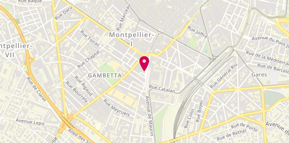 Plan de Office Transactions Immobilières, 4 Rue Rondelet, 34000 Montpellier