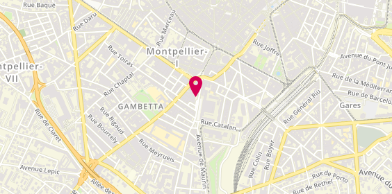 Plan de Locavente, 4 Rue Rondelet, 34000 Montpellier