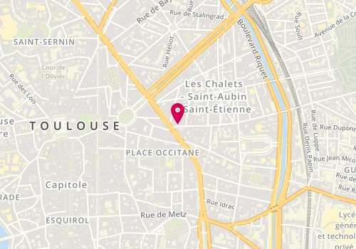Plan de Guy Hoquet l'Immobilier, 4 Rue de la Colombette, 31000 Toulouse