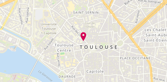 Plan de Projetim, 5 Rue des Lois, 31000 Toulouse