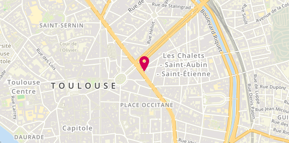 Plan de All Imm, 62 Boulevard Lazare Carnot, 31000 Toulouse