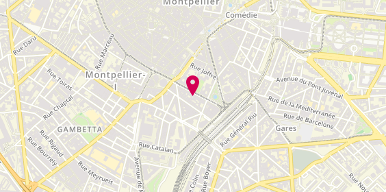 Plan de L'Adresse, 12 Rue de la République, 34000 Montpellier