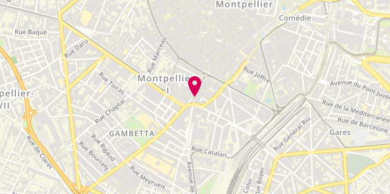 Plan de Immobiliere St Jean, 21 Rue du Faubourg de la Saunerie, 34000 Montpellier