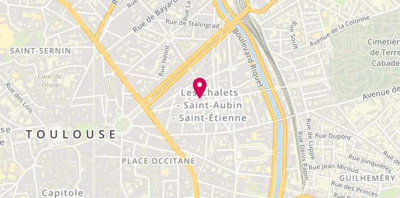 Plan de Pierre Passion Promotion Immobiliere, 15 Rue Gabriel Péri, 31000 Toulouse