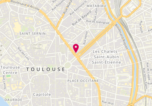 Plan de Legendre Immobilier, 15 allée Jean Jaurès, 31000 Toulouse