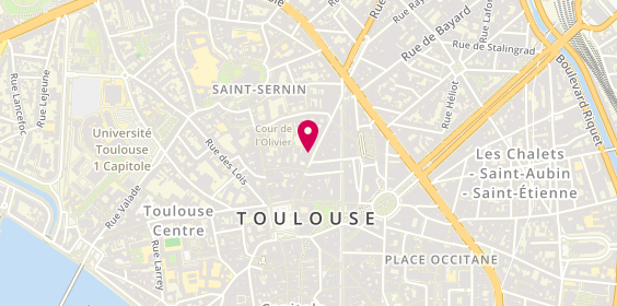 Plan de Andrau Immobilier, 23 Rue Charles de Rémusat, 31000 Toulouse