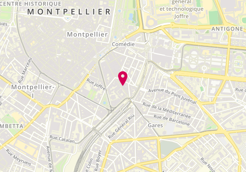 Plan de Agence Moderne, 25 Rue de Verdun, 34000 Montpellier